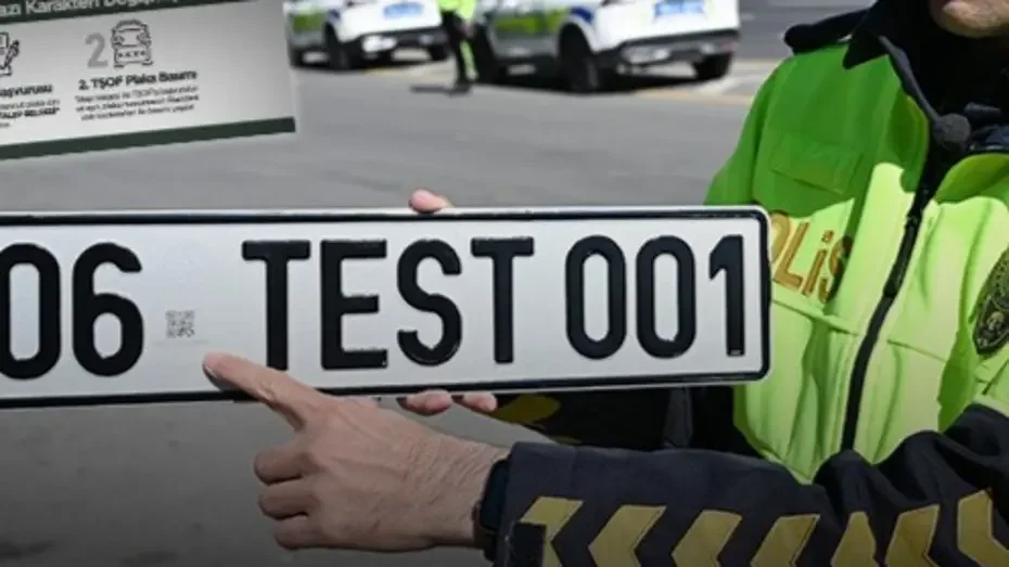 TŞOF: Yeni Plakalar Standartlara Uygun