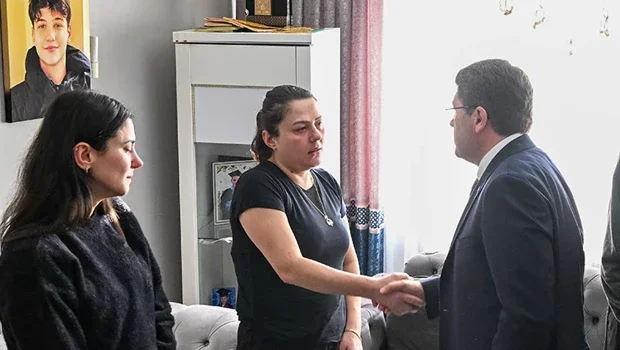 Adalet Bakanı Tunç’tan Atlas Çağlayan’ın ailesine ziyaret