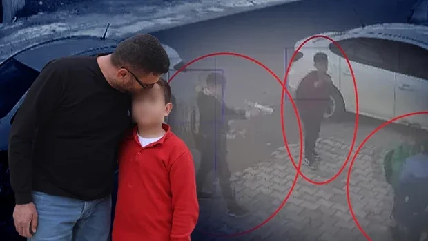 Küçük çocukların tehlikeli özentisi: 3 çocuk, akranı olan çocuğa sokak ortasında travma yaşattı