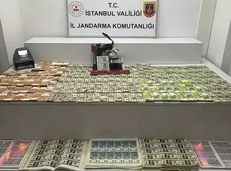 Esenler’de dev operasyon! Milyonlarca sahte dolar ve euro ele geçirildi